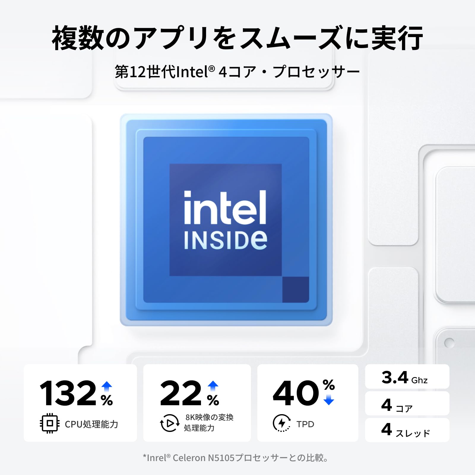 Amazon.co.jp: UGREEN NASync DXP4800 4-Bay Desktop NAS, Intel N100